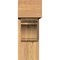 Ekena Millwork Olympic Block Smooth Bracket w/ Offset Brace, Western Red Cedar, 7 1/2"W x 20"D x 20"H BKT0806X20X20OLY05SWR - alternate 4